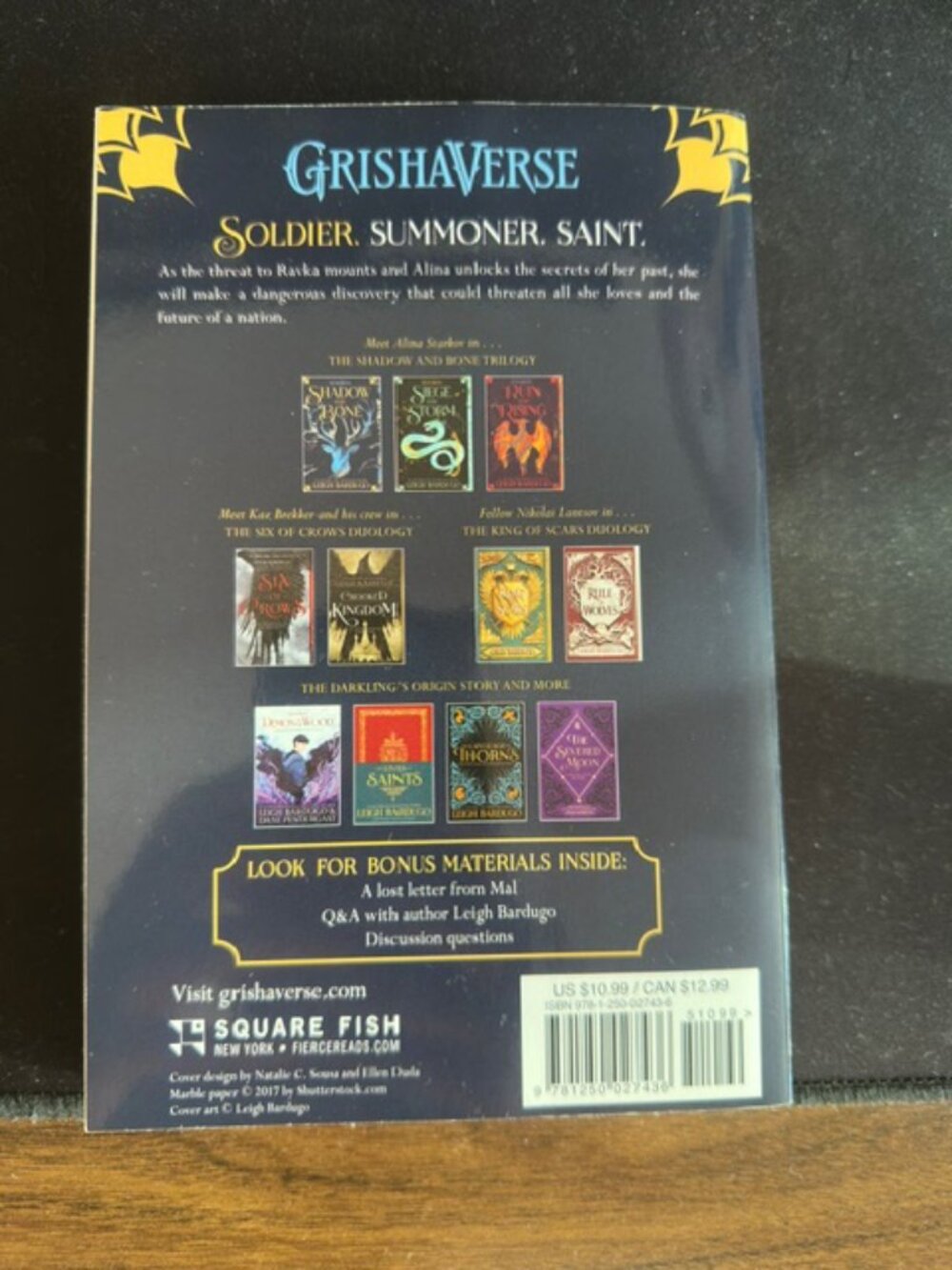 Shadow and bone trilogy - Picture 4 of 8